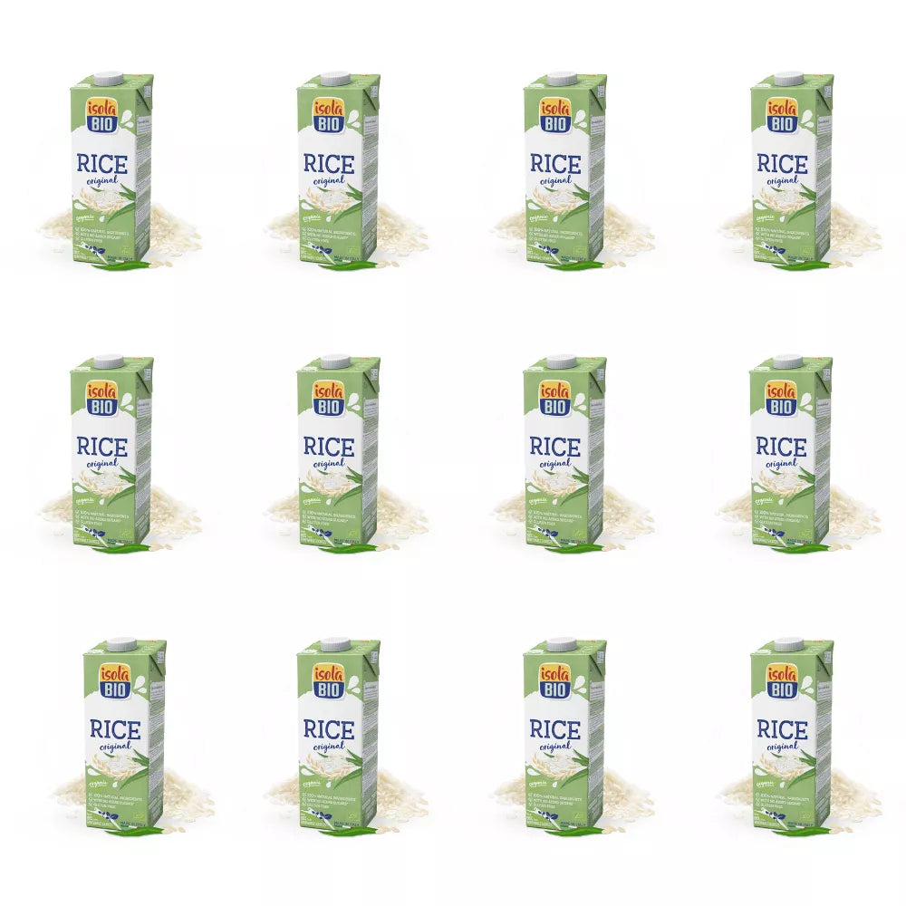 12x ISOLA Napój ryżowy ekologiczny (1l) - BIO (zbiorcze)