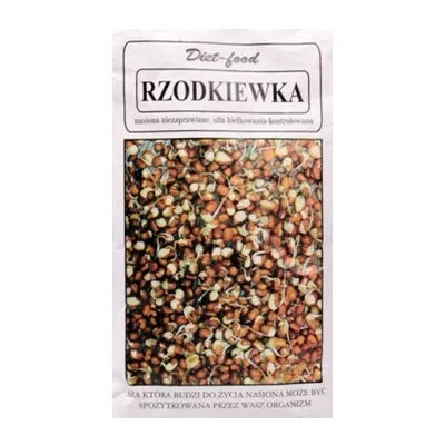 DIET-FOOD Nasiona na kiełki Rzeżucha (80g)