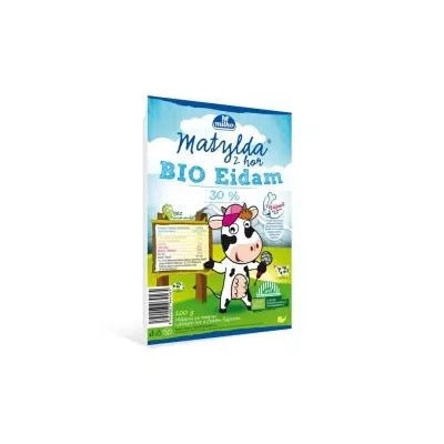 *MILKO MATYLDA Ser edamski 30% tł. w plastrach (100g) - BIO