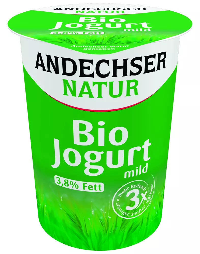 *ANDECHSER Jogurt naturalny 3,8% tłuszczu (500 g) - BIO