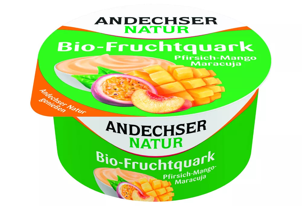 *ANDECHSER Twarożek brzoskwinia mango marakuja 20% tłuszczu (150g) - BIO