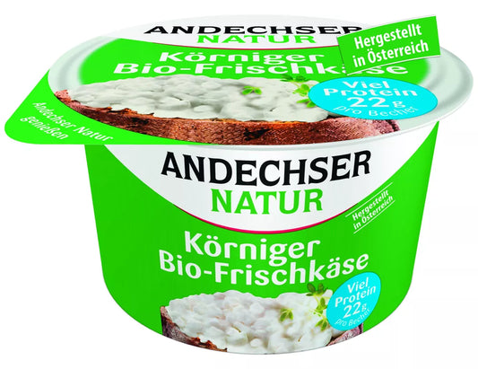 *ANDECHSER Serek wiejski naturalny, ziarnisty (200g) - BIO