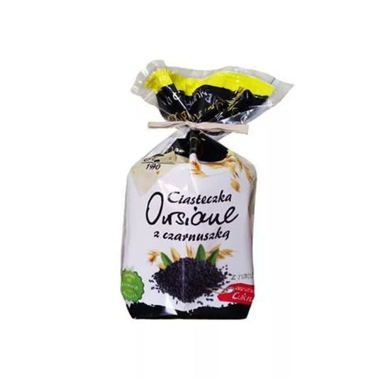 ANIA Ciasteczka owsiane z czarnuszką B/C 150 g