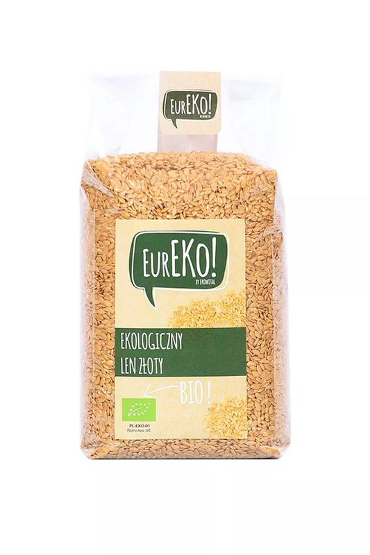 EUREKO Len złoty ekologiczny (400g) - BIO