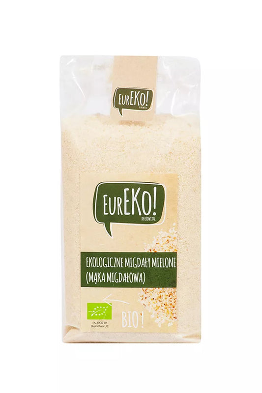EUREKO Migdały mielone (mąka migdałowa) 250 g - BIO