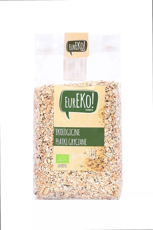 EUREKO Płatki gryczane 300g - BIO