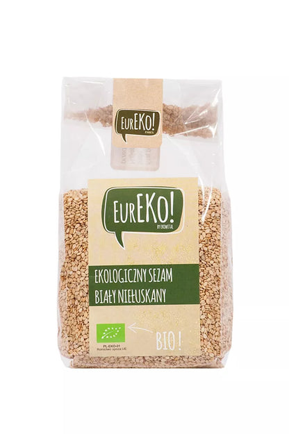 EUREKO Sezam czarny niełuskany (250 g) - BIO