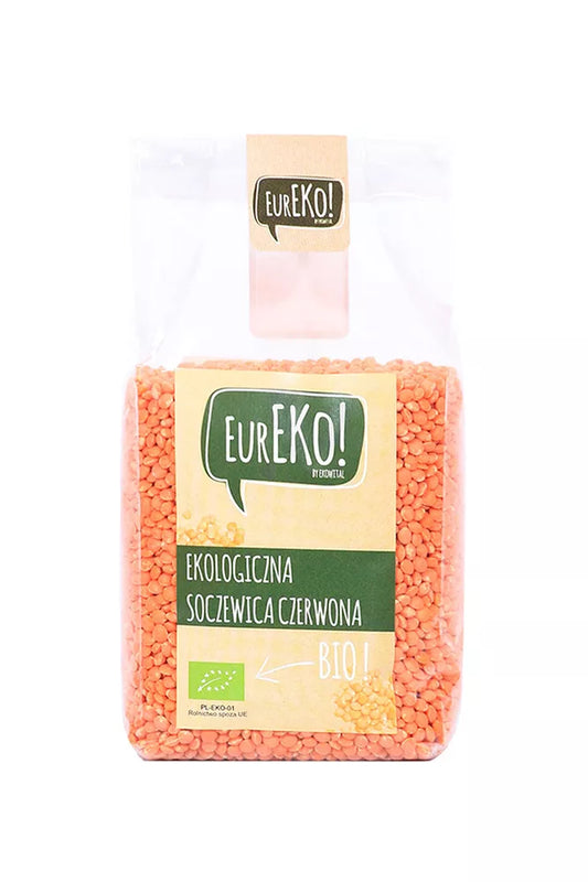EUREKO Soczewica czerwona BIO 400 g - BIO