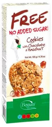 BOGUTTI Ciasteczka z orzechami bez cukru (135g)
