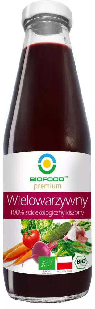 BIOFOOD Sok wielowarzywny kiszony B/C BIO 500 ml