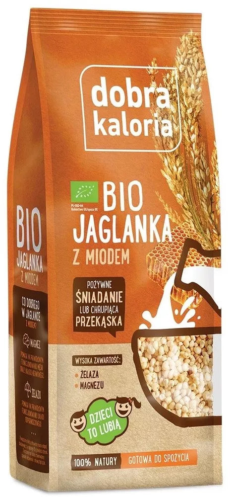 DOBRA KALORIA Jaglanka z miodem BIO 120 g