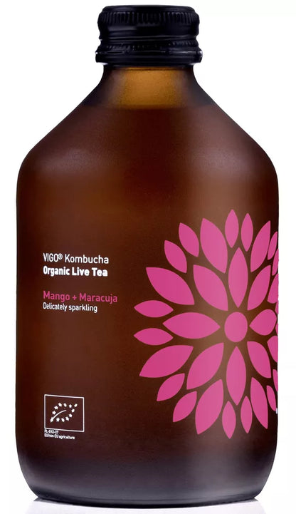 VIGO Kombucha Mango + Marakuja (330 ml) - BIO