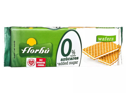 FLORBU Wafelki nadziewane bez dodatku cukru (150 g)