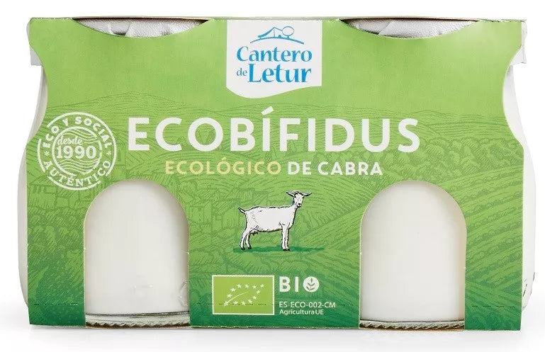 *CANTERO DE LETUR Jogurt kozi Bifidus, ekologiczny (2x125g) - BIO