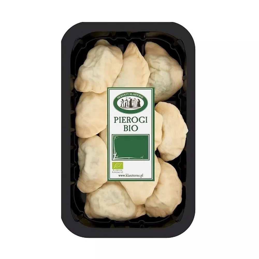 *PRODUKTY KLASZT0RNE Pierogi ze szpinakiem i brokułami ekologiczne (400g) - BIO (dostawa do sklepu - poniedziałek)