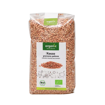ORGANIC Kasza gryczana palona, ekologiczna (500g) - BIO