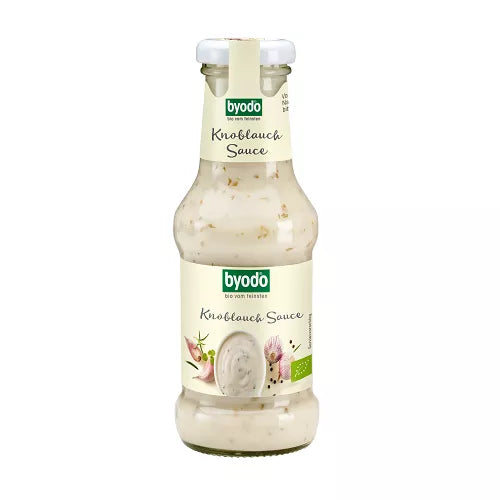 BYODO Sos czosnkowy, bezglutenowy (250ml) - BIO