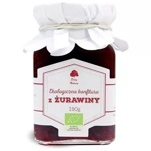 DARY NATURY Konfitura z żurawiny (180g) - BIO