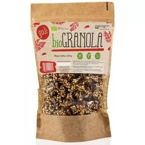 PAPAGRIN Granola z kakao bezglutenowa (320g) - BIO