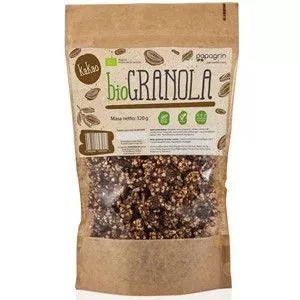 PAPAGRIN Granola z kakao bezglutenowa (320g) - BIO