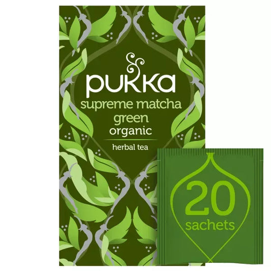 PUKKA Herbata supreme matcha green (30g, 20 x 1,5g) - BIO