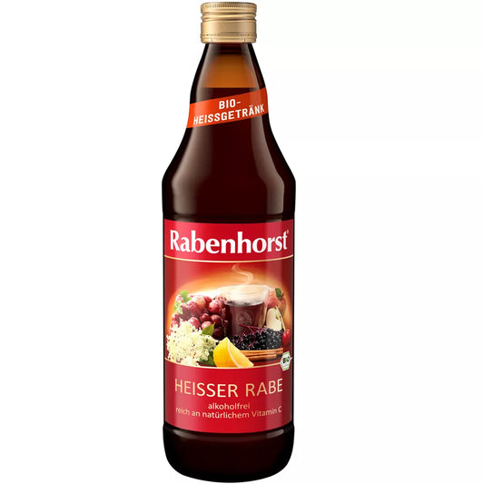 RABENHORST Grzaniec bezalkoholowy jabłko - czarny bez - miód- przyprawy 750 ml - BIO