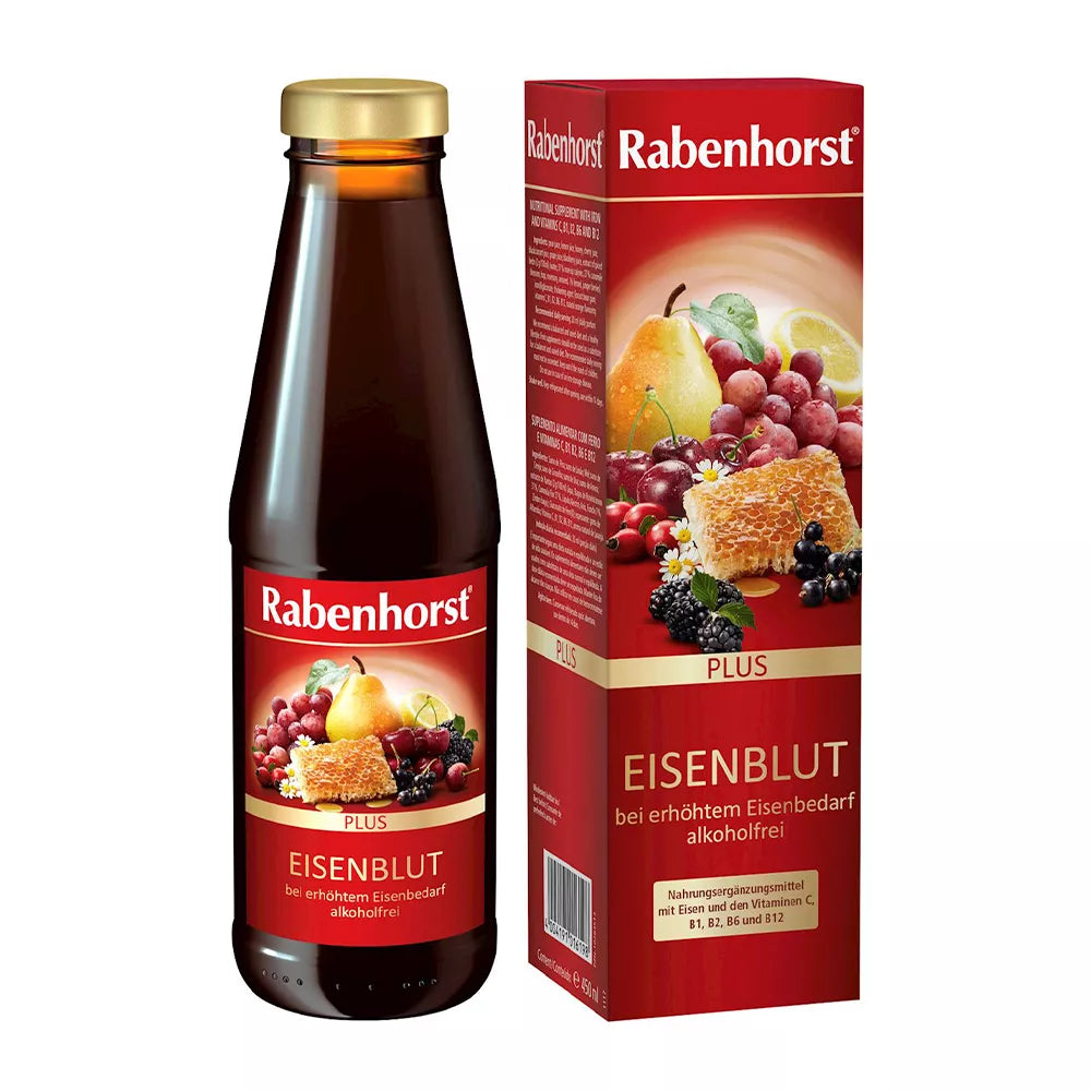 RABENHORST Sok bogactwo żelaza plus witaminy (450ml)
