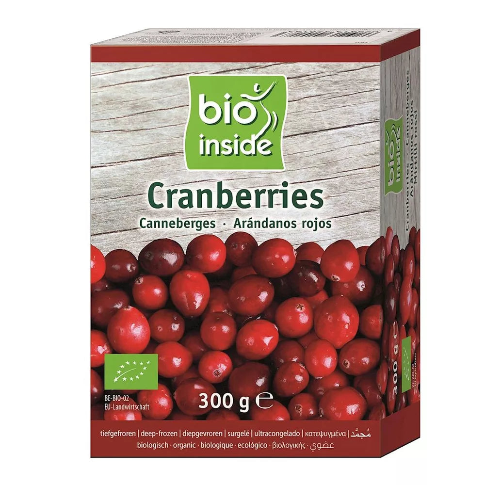 ***BIO INSIDE Żurawina mrożona bezglutenowa (300 g) - BIO
