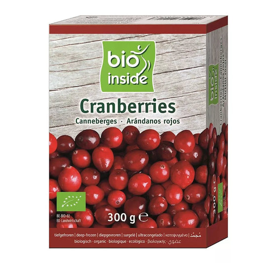 ***BIO INSIDE Żurawina mrożona bezglutenowa (300 g) - BIO