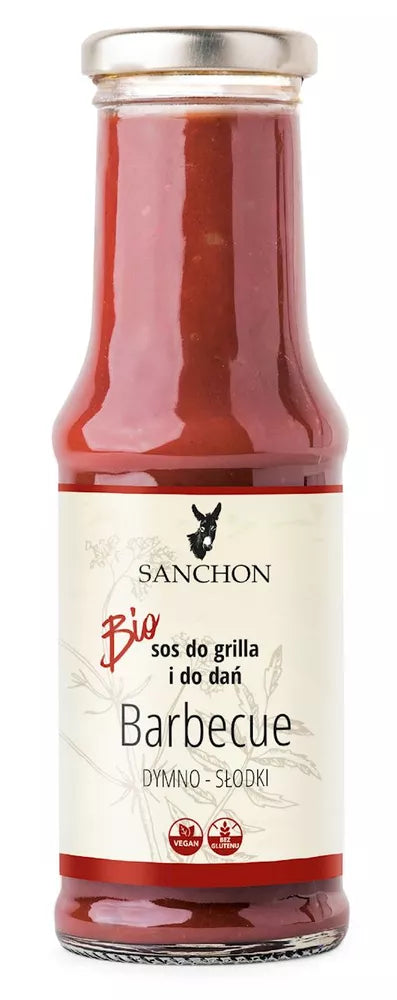 SANCHON Przyprawa w płynie Habanero Hot wegańska bezglutenowa (140 ml) - BIO