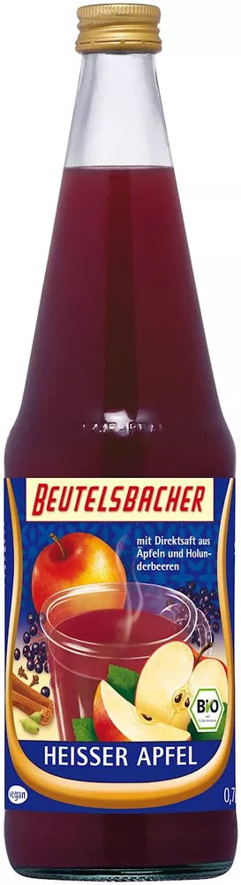 BEUTELSBACHER Grzaniec bezalkoholowy jabłko-pomarańcza-czarny bez (700 ml) - BIO (produkt sezonowy)