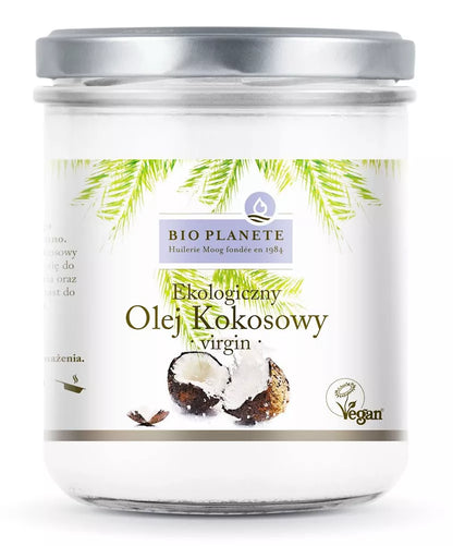 BIO PLANETE Olej kokosowy virgin (400ml) - BIO