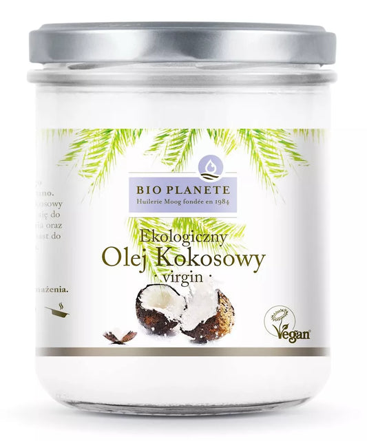 BIO PLANETE Olej kokosowy virgin (400ml) - BIO