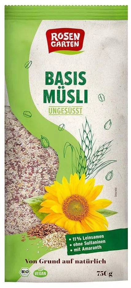 ROSEN GARDEN Musli z amarantusem (750 g) - BIO