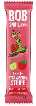 BOB SNAIL Przekąska jabłkowo-truskawkowa (14g)