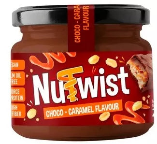 NUTWIST Krem orzechowy o smaku batonika czekoladowo-kokosowego z wiórkami kokosowymi (250g)