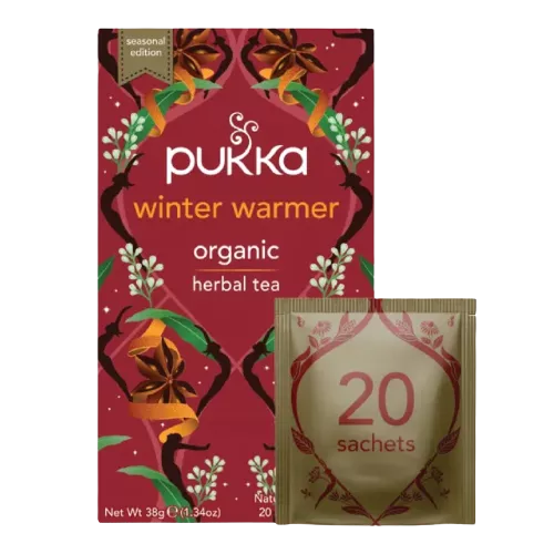 PUKKA Herbata zimowa winter warmer (20saszetek) 38g - BIO