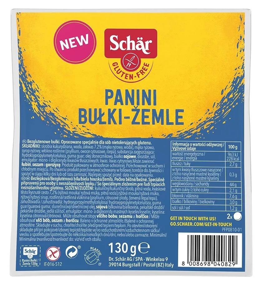 SCHAR Bułka tarta bezglutenowa, bez laktozy - Paniermehl (300g)