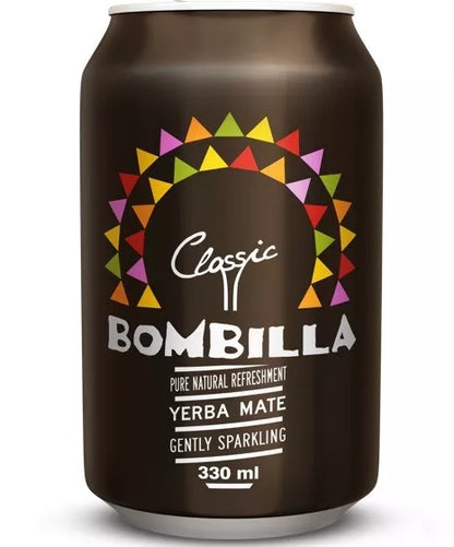 BOMBILLA Bombilla Red Yerba mate, acai, granat, żurawina, lekko gazowana (puszka) (330ml)