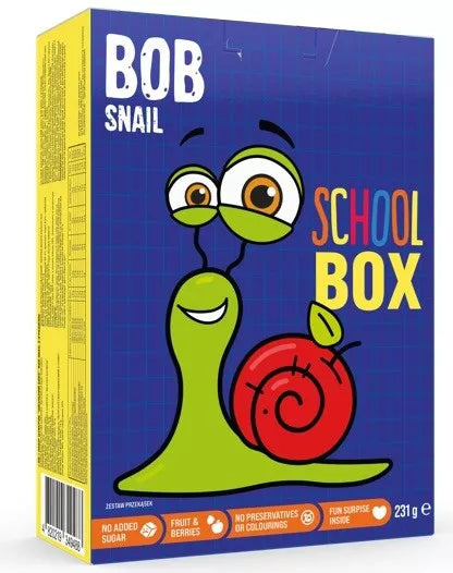 BOB SNAIL School Box z zabawką (231g)