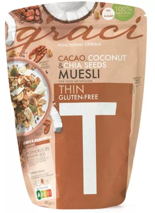 GRACI Musli funkcjonalne Thin bezglutenowe (400 g)
