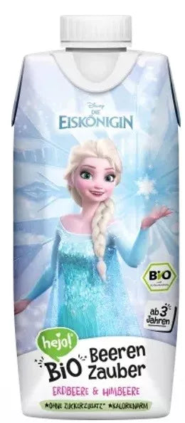 HEJO! Napój owocowy truskawka - malina Kraina Lodu bez cukru (300 ml) - BIO