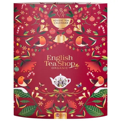 ENGLISH TEA SHOP Kalendarz adwentowy Zeszyt – 24 saszetki (43g) - BIO