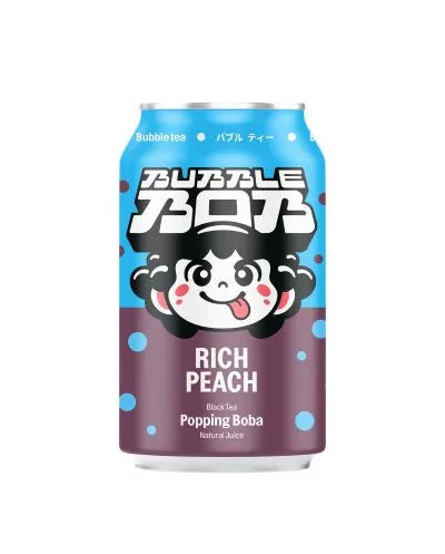 BUBBLE BOB Popping Bubble Tea truskawka (330 ml)
