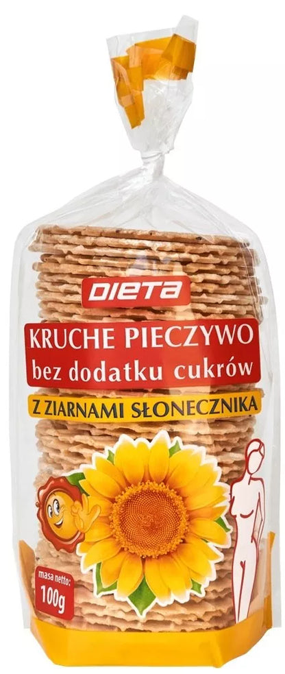 DIETA Kruche pieczywo z błonnikiem (100 g)