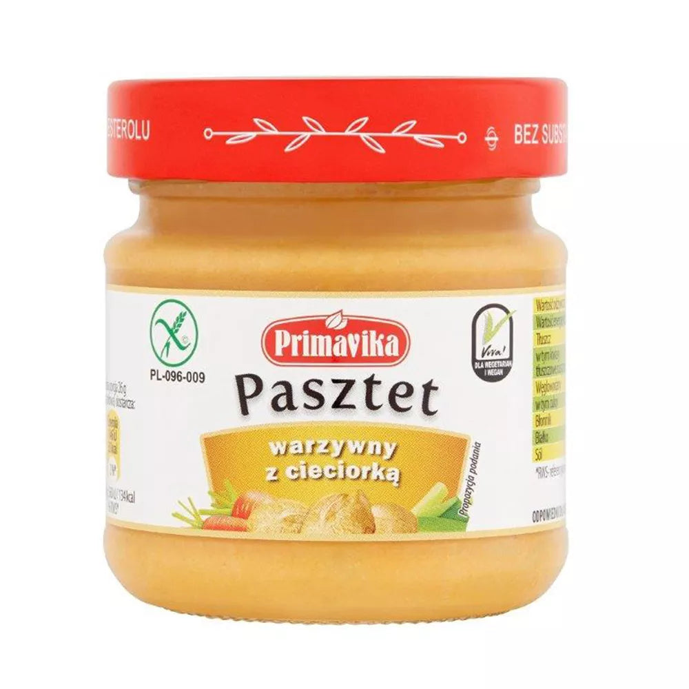 PRIMAVIKA Pasztet warzywny z cieciorką (160g)