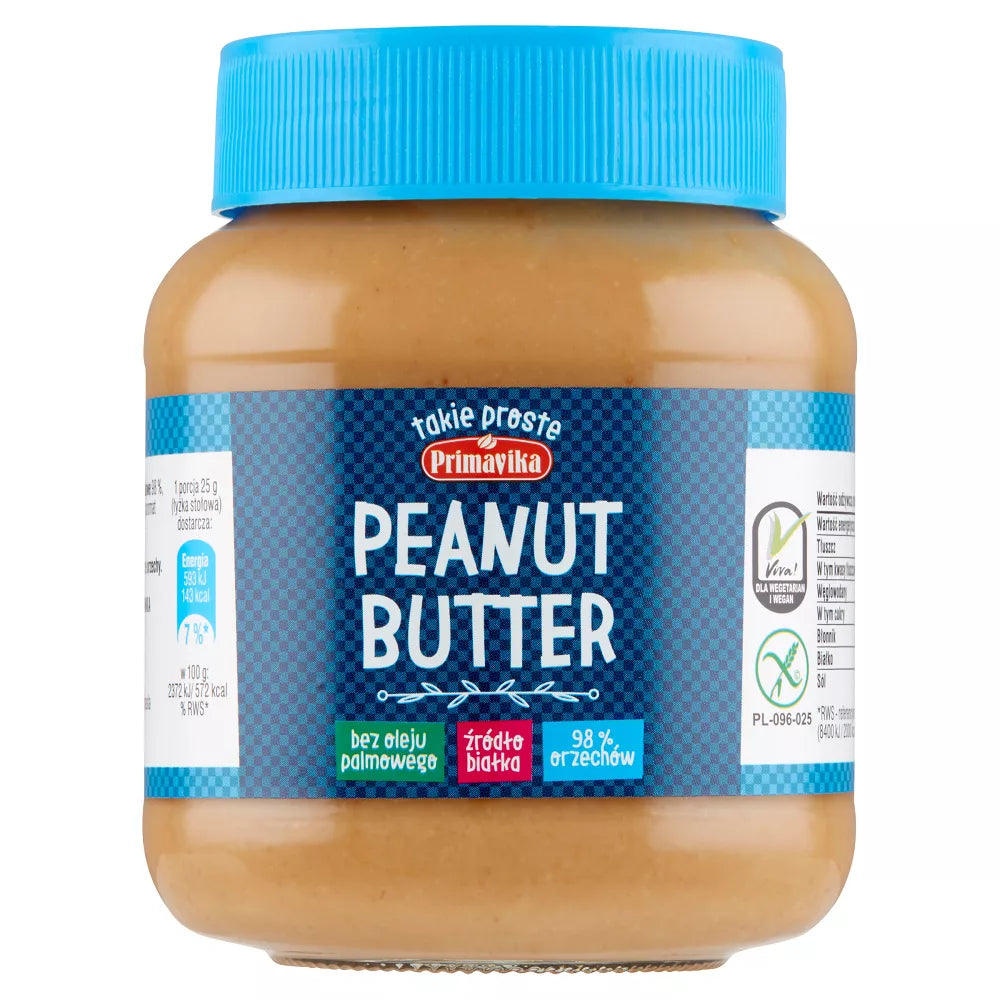 PRIMAVIKA Pasta orzechowa naturalna (350g)