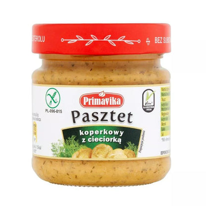 PRIMAVIKA Pasztet warzywny z cieciorką (160g)