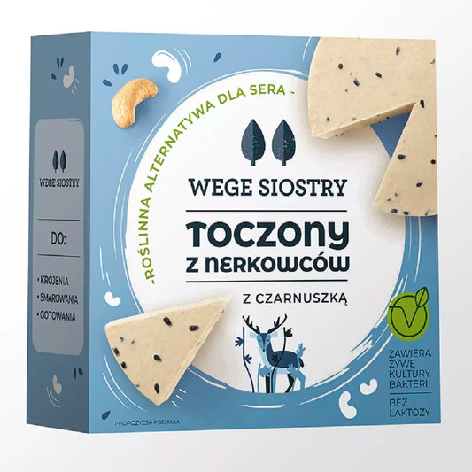 *WEGE SIOSTRY Toczony z nerkowców klasyk z czarnuszką (140g)