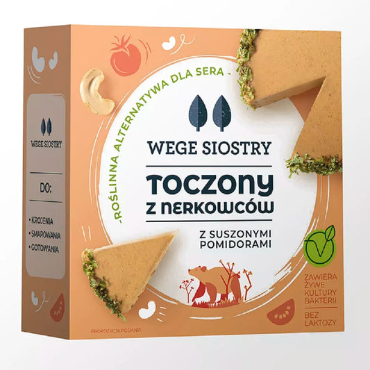 *WEGE SIOSTRY Toczony z nerkowców suszone pomidory z czosnkiem niedźwiedzim (140g)